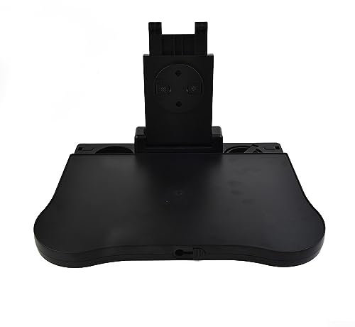 LVYXON Autositz-Rücksitz-Tablett, Laptop-Tisch, faltbarer Autositz-Schreibtisch, Getränkehalter, Auto-Rücksitz-Organizer, Tablett, Schreibtisch, schwarz, Auto-Organizer, multifunktionaler Stuhl