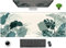 Extended Desk pad Gaming Mousepad Computer Laptop Keyboard Desk Accessories Women Decor Desk Protector Anime Leaves