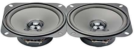 BREAUX 2pcs 4 Audio Speaker DIY Portable Car Speaker Speaker 8 Ohm 10W Bookshelf speaker
