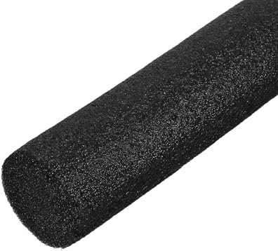 PATIKIL 1 Pulgada x 3.28 Pies Respaldo Varilla para Huecos y Juntas 10uds Espuma Cuerda Calafateo Grieta Junta Relleno Rollo Sello Burlete para Casa Construcción Negro