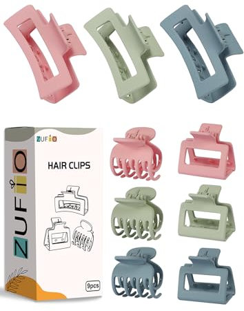 Haarklammern | Kleine Haarklammern Haarklammern für Frauen | Rechteckige Haarklammern für feines Haar Quadratische Haarklammern für dünnes Haar Accessoires für Frauen (M Colorful)