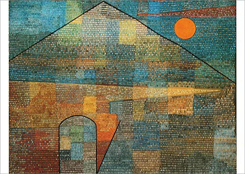 Kunstkarte Paul Klee Ad Parnssum