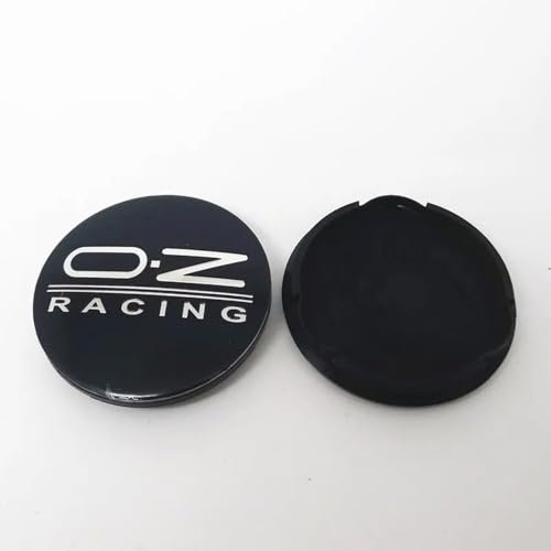 ZHSQXH 4 Stück Radnabenkappen Aufkleber für OZ Racing M595 O.Z 62MM Nabendeckel Felgendeckel Felgenkappen Wheel Caps Ersatz Autozubehör Verwendet F
