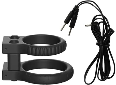 LZMYZ Penisring Eichelring Sex Spielzeug Set Einstellbar Cockringe Penisringe Hodenring Silikon Dehnbar SM für Männer Penis Ringe(A)