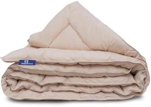 Slaapspeciaal Bettdecke ohne Bezug 240x220cm - Ganzjahresdecke Extra lang