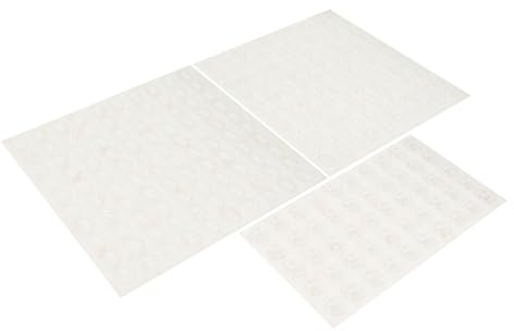 Gadpiparty 250stücke Klar Transparente Silikon Stoßdämpfungspads Selbstklebende Pufferpolster Für Schränke Türen Lärmdämpfung Schutz Vor Kratzern