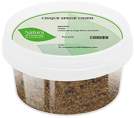 NATURA D'ORIENTE - Cinque Spezie Cinesi 150g - Spezia Orientale per Cucina Asiatica e Piatti Aromatici