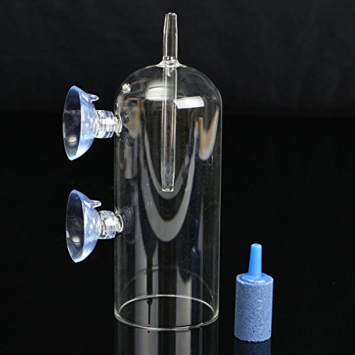 FEVERWORK Aquarium Glass CO2 Diffuser Bubble Air Stone Purge Oxygen Aeration Diffuse Atomizer Tools - #2