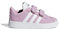 adidas VL Court 2.0 Cmf I, Sneaker Unisex-Bambini, Rosa (True Pink/Ftwr White/Grey Six True Pink/Ftwr White/Grey Six), 23 EU