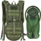 MARCHWAY Tactical Molle Hydration Pack Backpack with 3L TPU Water Bladder, Military Daypack for Cycling, Hiking, Running, Climbing, Hunting, Biking (Green)