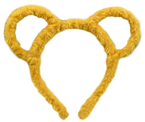 Goneryisour 2020 Fashion New Women Winter Thick Plush Headband - Round Mouse Bear Ears Makeup Hair Hoop Bandana Hair Accessories