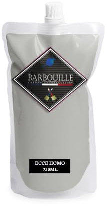 Peinture Grège Acrylique - Ecce Homo - Aspect Satin - Peinture Mur, Plafond, Boiserie & Balcon - Lessivable - Séchage En 30 min - COV A+ - Fabriquée En France - 750 ml - BARBOUILLE