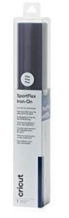 Cricut SportFlex Iron On | Navy | 61cm (24) | Heat Transfer Vinyl Roll (HTV) | for use with All Cricut Cutting Machines