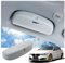 SHAOHAO Sonnenbrillenhalter Brillenetui Kompatibel mit BMW X1 X3 X5 3er 5er 6er 7er Innenraum Brillenhalter(Grau)