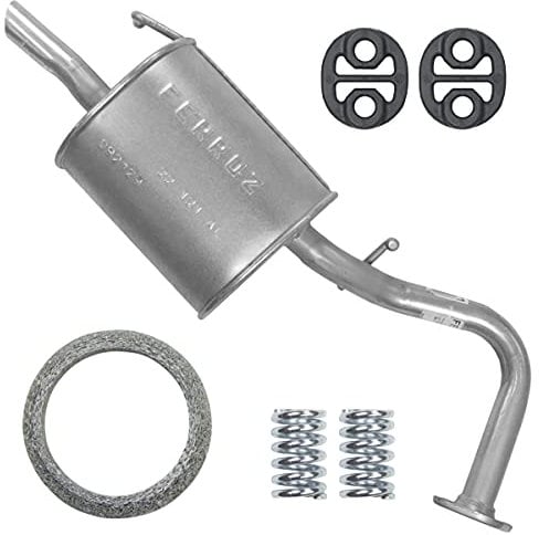 Endschalldämpfer Auspuff Endtopf für Toyota Yaris 2 II P9 (Made In France) 1.0