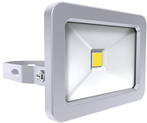Northpoint 15W LED Strahler Fluter Außen 1125LM Außenstrahler, IP65 Wasserdicht 6500K Kaltweiß (2er-Set Weiß)