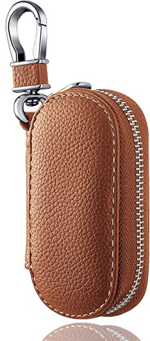 Leikedun Auto Schlüsselanhänger, braun