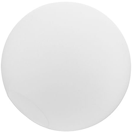 Angoily Blanc Verre Globe Abat-Jour De Remplacement 13Cm Boule De Verre Abat-Jour Couverture Sphère Ombre Lampadaire Globe Boule Ronde Lampe Couverture Pour Pendentif Lumière Applique