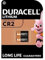2X Duracell CR2 (1 Blister Da 2 Batterie) 2 Pile (CR15H270)