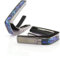Thalia Exotic Shell Series Kapodaster mit schwarzem Chrom-Finish und blauer Abalone Einlage