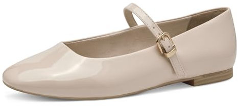 Tamaris Ballerina Damen Vegan Elegant beige,EU 39