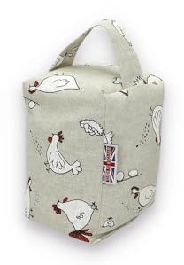 The Wheat Bag Türstopper, handgefertigt, Heimdekoration – Huhn