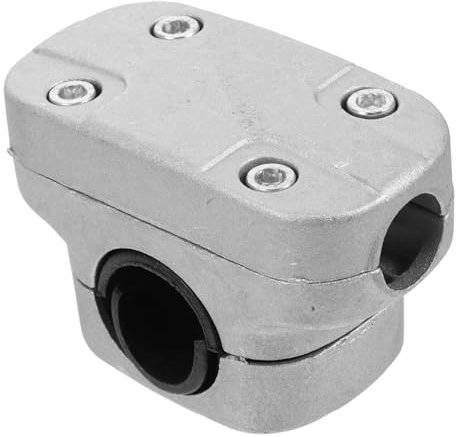 BESPORTBLE Alloy Handle Clamp for Strimmer Brushcutter Push Reel Mower Handle Holder