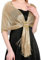 Damen Stola für Abendkleid Glitzer Metallic Schal, Stola mit Schnalle Frauen Braut Hochzeit Schal Chiffon Schal Shawl für Abend Party,Täglich Passend,Hochzeit Brautjungfer's Elegante Stola