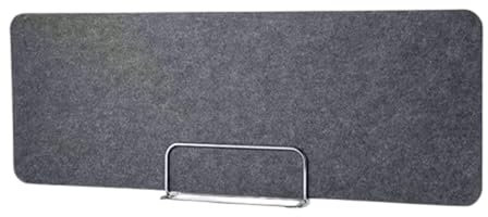 Blissbuilt Akustik Trennwand Schreibtisch Akustischer Schreibtischteiler,Schreibtisch Trennwand Filz Sichtschutz Schreibtischpanel,Akustik Polster Sichtschutz Schreibtisch für Lernbüro Grundschule