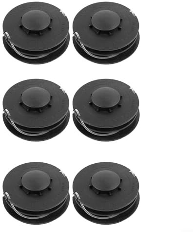HOHOVYVY Bobinas de repuesto para desbrozadora Einhell GC-ET 4530 1,4 mm, hilo de nailon, 10 m de longitud (6 unidades)