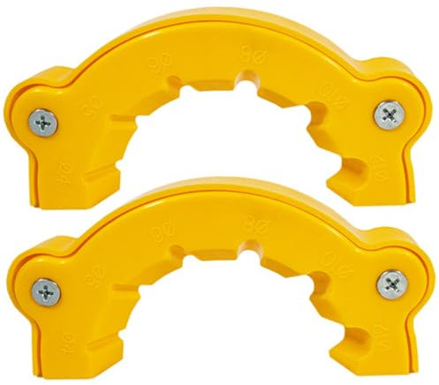 Drill Sharpener, 2PCS Drill Bit Sharpener, 4, 5, 6, 8, 10,12mm Drill Bit Sharpening Jig, Plastic Angle Grinder Drill Bit Sharpener, Portable Angle Grinder Attachments for Grinding Drill Bits