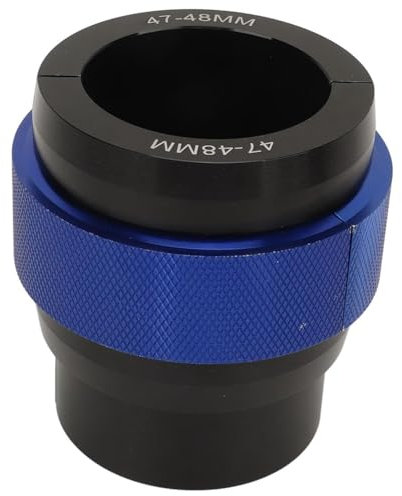 Cpolebev Kit D'Outils de Pilote de Joint de Fourche en Alliage D'Aluminium Kit D'Installation de Joint D' pour Fourches de Moto de 47 à 48 mm