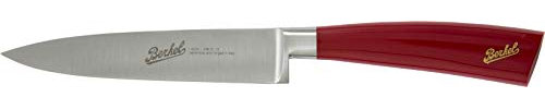 Van Berkel - Küchenmesser - Elegance Serie | Klingenlänge: 16 cm | Griff: Rot|*Blisterverpackung*