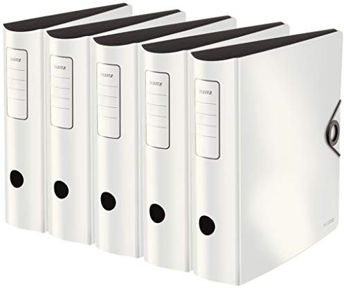 Leitz Qualitäts-Ordner ActiveSolid PP 8,2cm (5X Weiß)