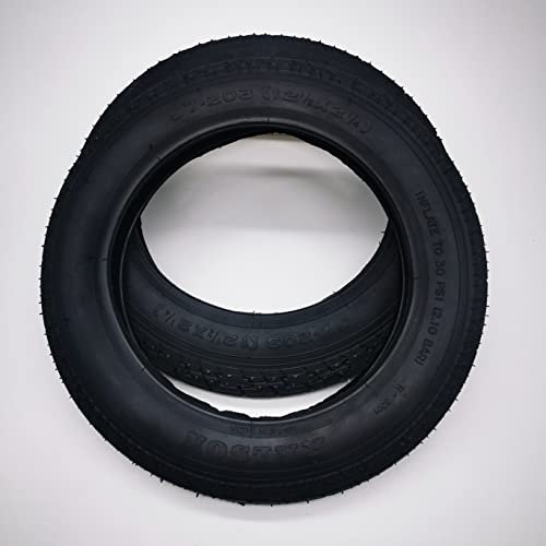 Ralson 2x12 Zoll Reifen Zoll/Größe: 12 1/2 x 2 1/4 | ETRTO 57-203 | Decke Mantel Kinderwagen Kinderfahrrad Buggy Roller Anhänger 12 Zoll