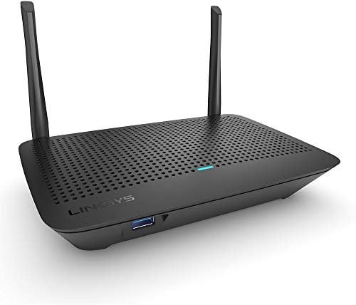 Linksys Router MR6350 Dual Band Mesh WiFi 5 (AC1300) - Funziona con sistema WiFi Velop Whole Home - Router da gioco Internet wireless con MU-MIMO, controllo genitori e rete ospite tramite l'app