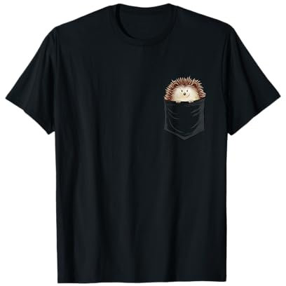 Lässig niedlicher stacheliger Igel In Deiner Tasche T-Shirt