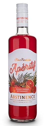 Abstinence Blood Orange Non Alcoholic Aperitif distilled in South Africa – 75cl