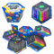 Ram® Childrens 52 Pcs Craft Art Artists Set Hexagonal Box Crayons Paints Pens Pencils