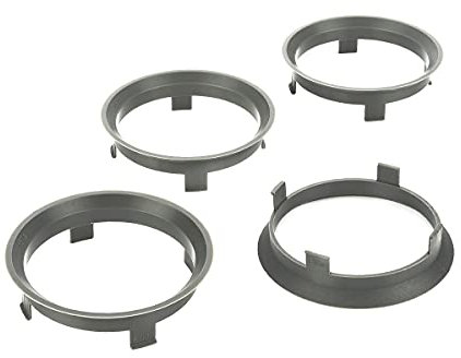 LST 4x Distanzringe Zentrierringe Anthrazit Alufelgen Ø 57,1 mm - Ø 60,1 mm