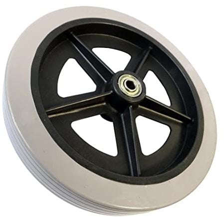 FabaCare Ersatzrad für Rollatoren LR53, LR56, R225, Rollatorersatzrad, Rad für Rollator, Rollatorrad
