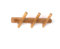 D,casa Perchero de Pared Madera Natural Inclinados Modernos - 3 Ganchos