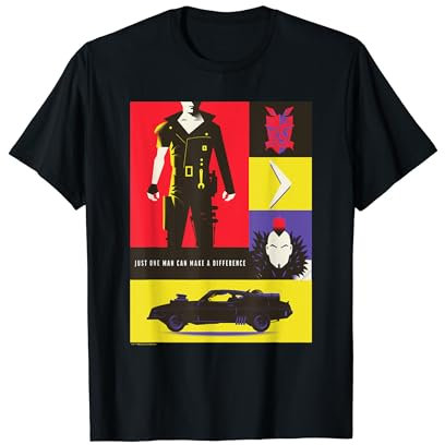 WB 100: Mad Max One Man Can Make A Difference Icons Poster T-Shirt