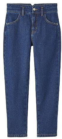 NAME IT Jungen Jogger Nkmsweat Pant Bru Noos, Dark Blue Denim, 122