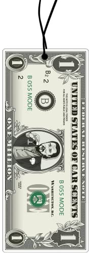 Auto Parfüm Duftbaum Anhänger für Rückspiegel – Autoparfum Duft Lufterfrischer für Innenraum – Parfuem Car Scent Air Freshener– Parfum Autoduft Spender - 4er Pack – KEINDUFTBAUM.DE (ONE MILLION)