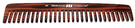 Hercules Sägemann Strähnenkamm Styling-Kamm Cellon 66 handgemacht ca. 18,5 cm grobe Zahnung (66)