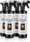 HANSE PRO Kamin- und Ofenscheiben-Reiniger, 500 ml I Ideal gegen hartnäckige Verschmutzungen wie Eingebranntes, Teer und Ruß I Kaminglas-Reiniger I Ofenglas-Reiniger (4 x 500 ml)