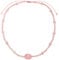 Wizock Rose Quartz Crystals Necklace Crystals and Gemstones Bring Lucky Love Stones Beaded Necklaces for Women Reiki Spiritual Jewelry Gifts for Her