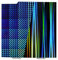 IdeaFormer Doppelseitige H1H Druckplatte 184x184mm für Bambulab, H1H Rainbow Streak+Phantom Spring Steel Druckbett Sheet für Bambu Lab A1 Mini 3D Drucker