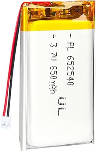Batterie Rechargeable Au Lithium-ION Polymère Lipo 3.7 V 650 MAh 652540 avec Connecteur JST